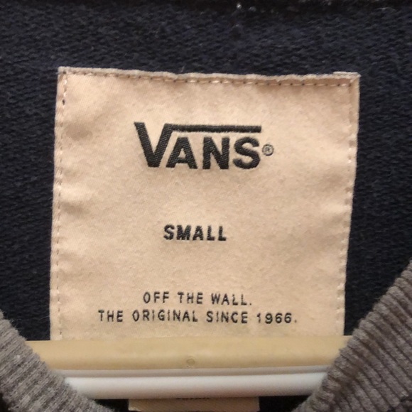 Vans crew neck sweatshirt navy with bird print - Picture 4 of 7